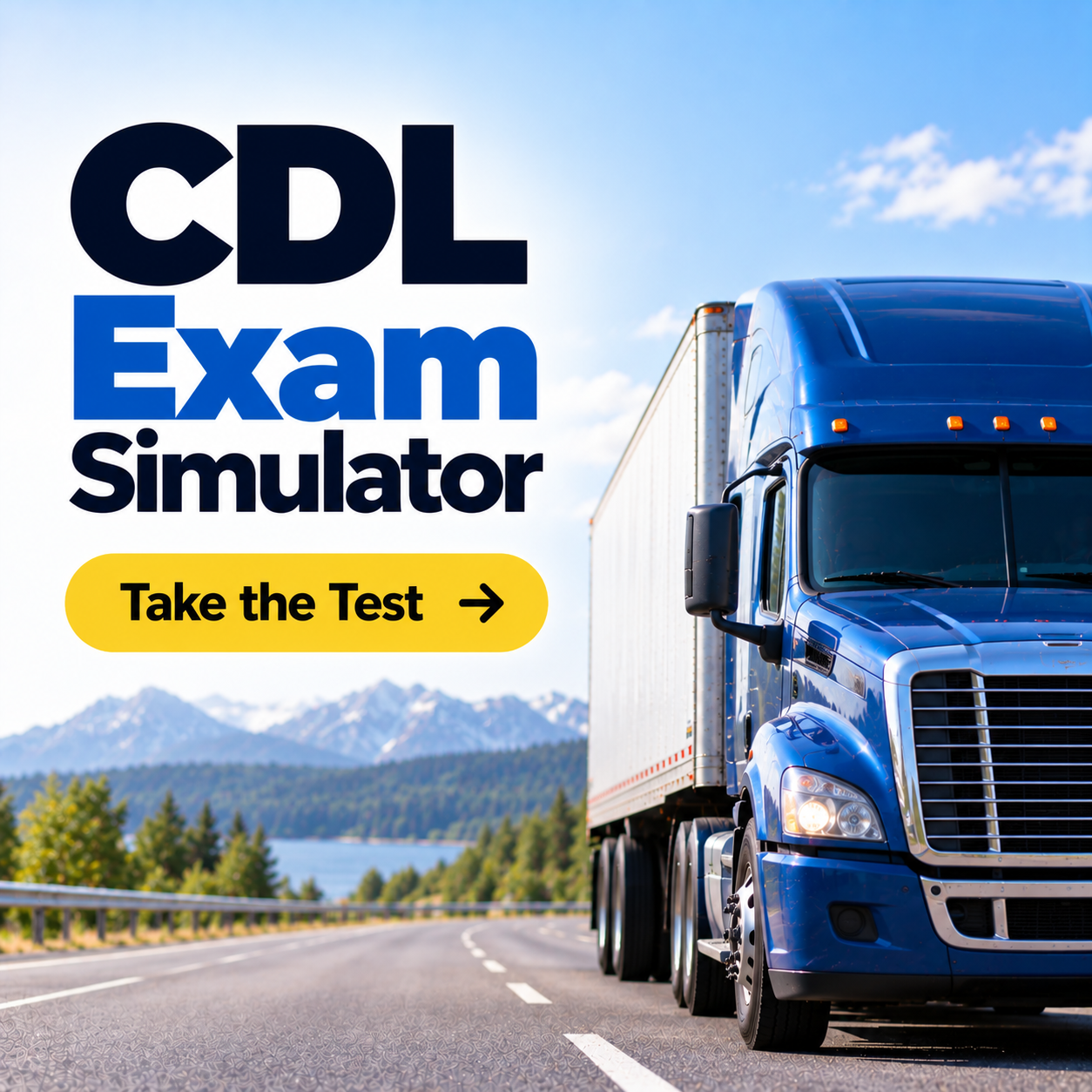 Alabama CDL Exam Simulator – 20 Questions with Answers