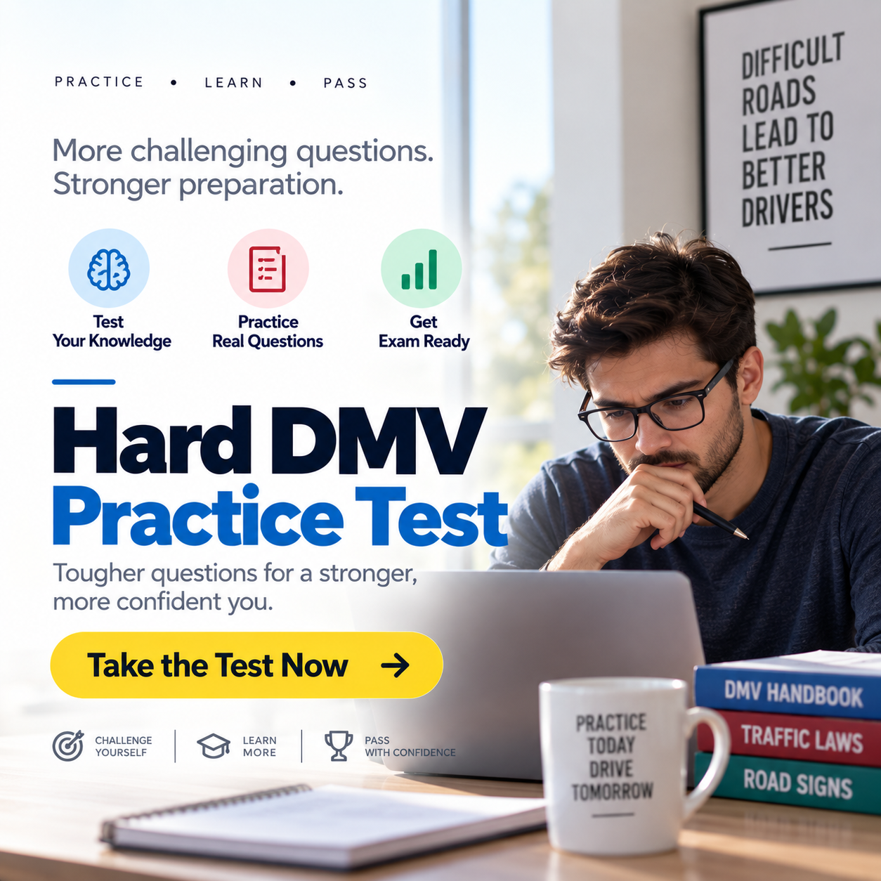 Alabama Hard DMV Practice Test – 20 Questions with Answers
