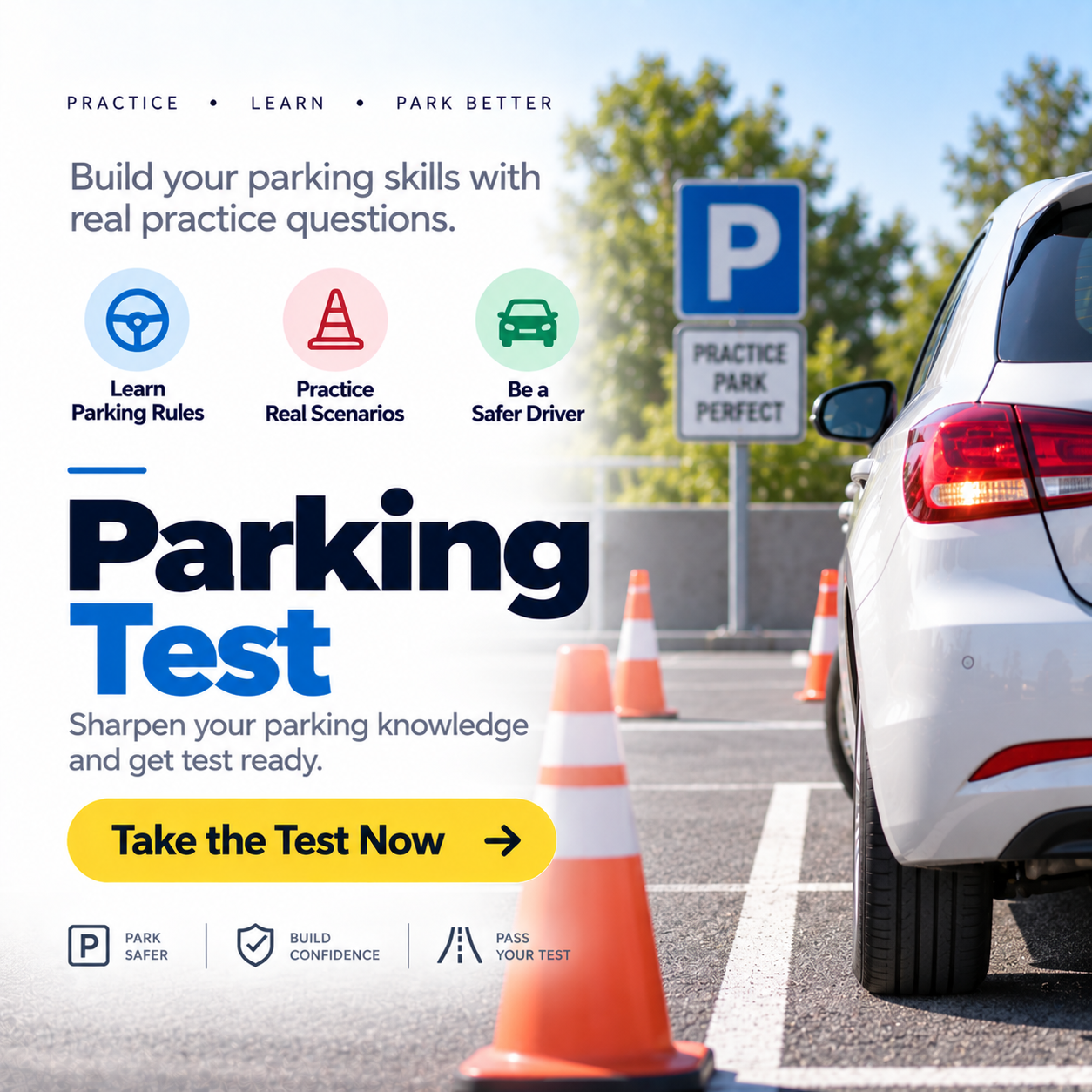 Alabama Parking Test – 20 Questions with Answers